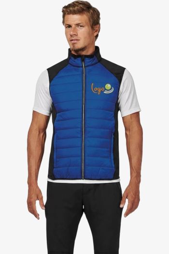 Image produit Veste sport bi-matière sans manches