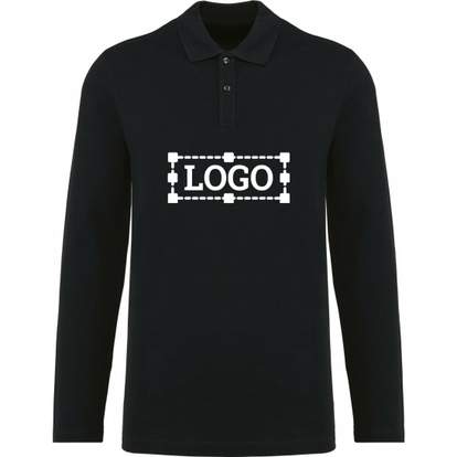 Image produit Polo Supima® manches longues homme