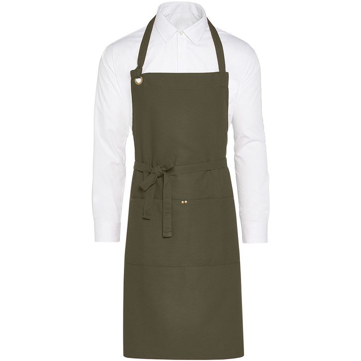 Image produit Provence - Eyelet Bib Apron with Pocket