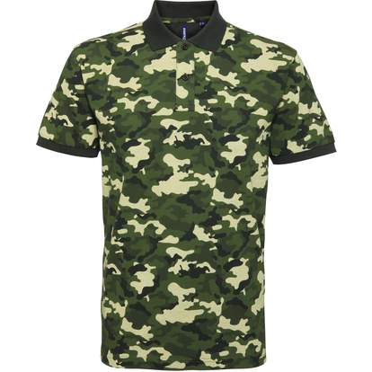 Image produit Polo piqué camouflage