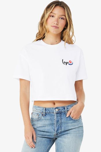 Image produit Women's jersey crop tee