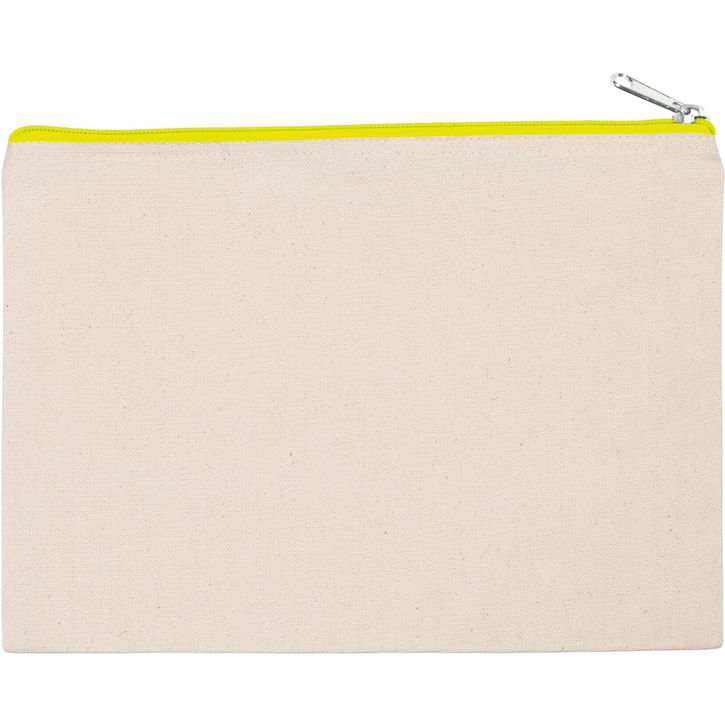 Image produit Pochette en coton canvas - grand modèle