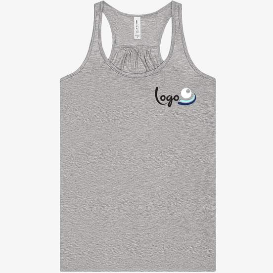 Women's flowy racerback tank