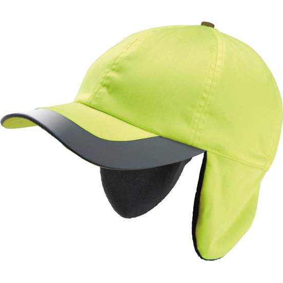 Casquette hiver fluorescente - 6 panneaux