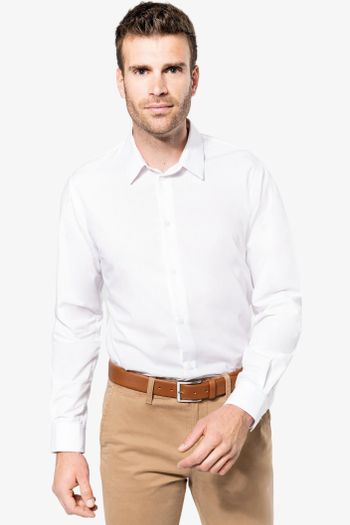 Image produit Chemise popeline manches longues homme