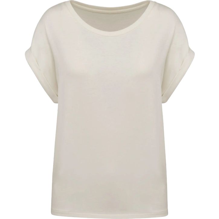 Image produit T-shirt manches à revers femme