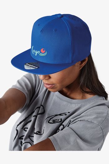 Image produit Casquette snapback rappeur à 5 panneaux