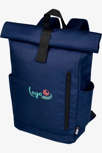Image produit Sac à dos Byron de 18 L en RPET 15,6" avec dessus enroulable