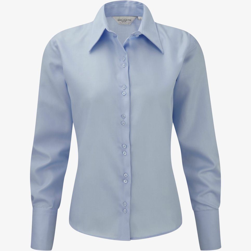 Ladies’ long sleeve tailored ultimate non-iron shirt