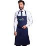 Bib apron basic with buckle and pocket
