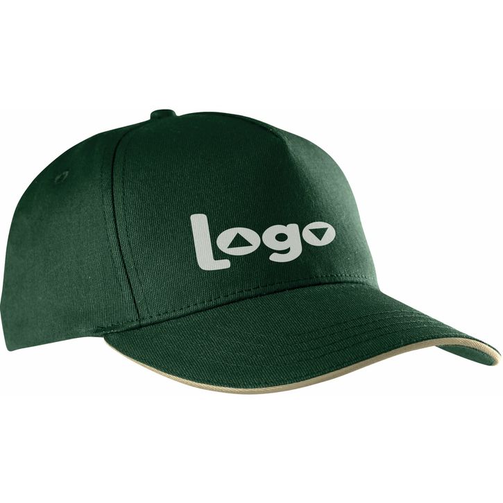 Image produit Casquette sandwich contrasté - 5 panneaux