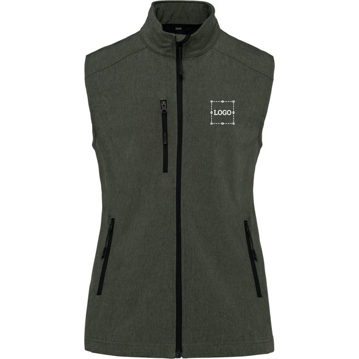 Bodywarmer softshell femme