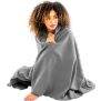 Recycled fleece blanket