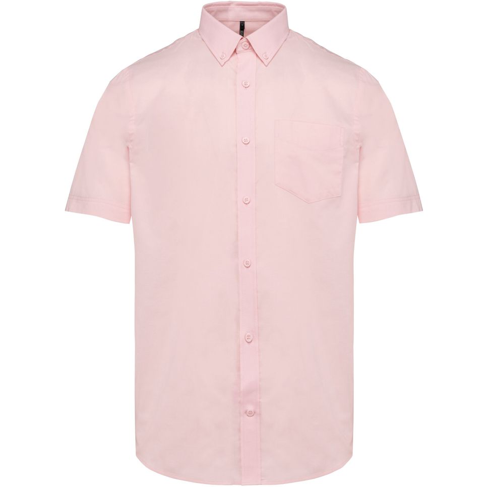 Chemise Oxford manches courtes