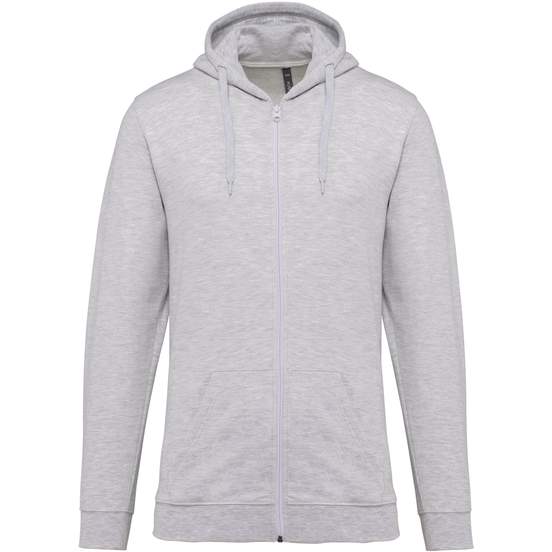 Sweat-shirt zippé capuche 