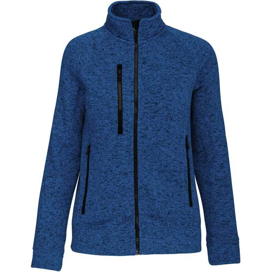 Veste zippée chinée femme