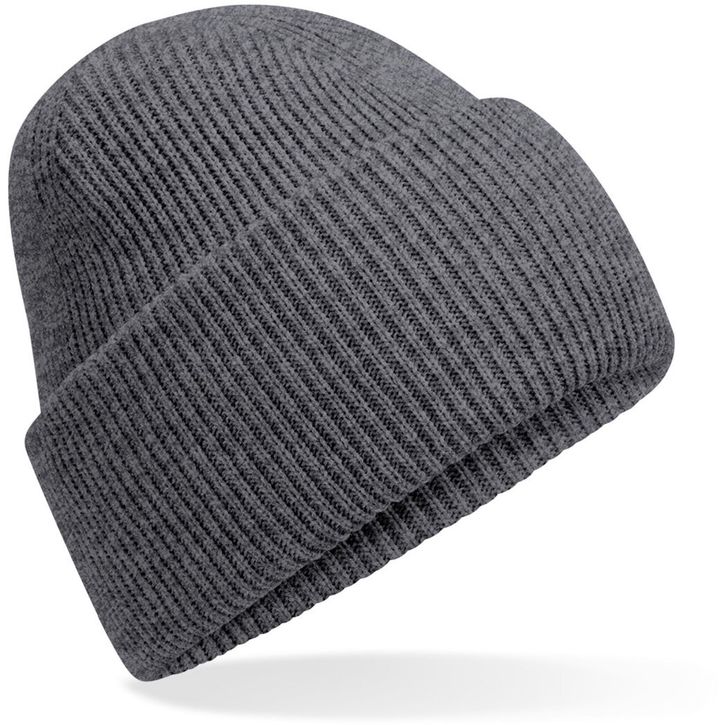 Bonnet classique à large revers et pinces invisibles