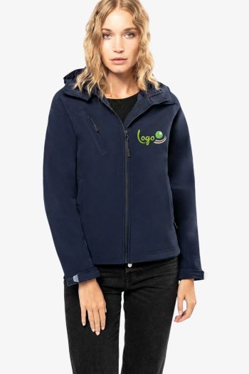 Image produit Veste softshell à capuche femme