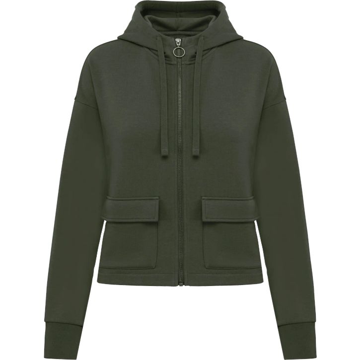Image produit Sweat zippé femme