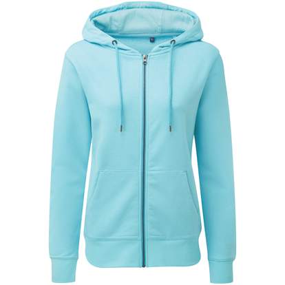 Image produit Sweat à capuche femme zippé bio