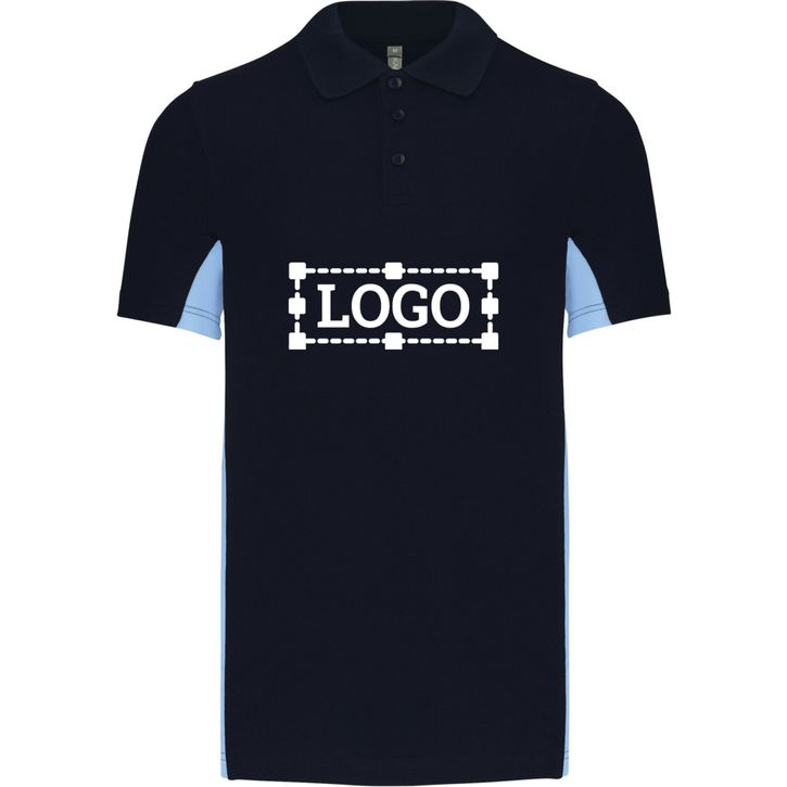 Image produit Polo bicolore FLAG Kariban