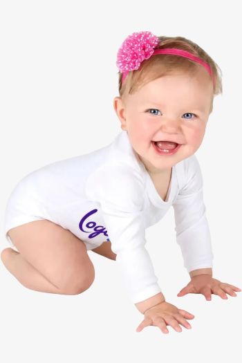 Image produit Long Sleeve Baby Bodysuit Polyester