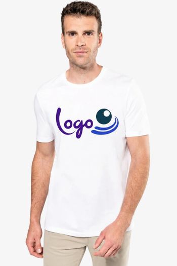 Image produit T-shirt Supima® col rond manches courtes homme