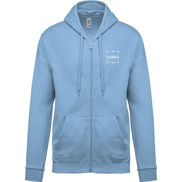 Image produit Sweat-shirt zippé capuche 