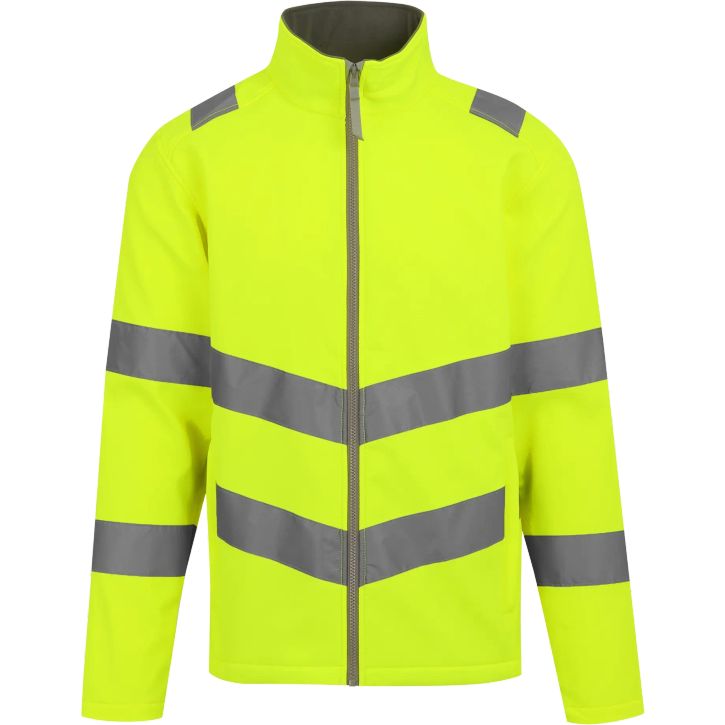 Image produit Men's Hi-Vis Pro Contract Ablaze 2 Layer Softshell Jacket
