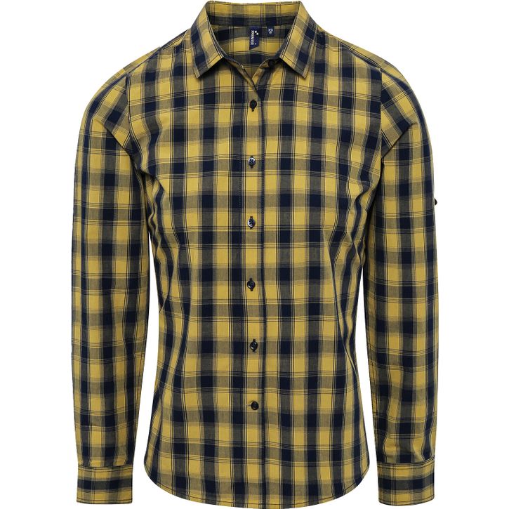 Image produit Chemise à manches longues à carreaux en coton Mulligan pour femme