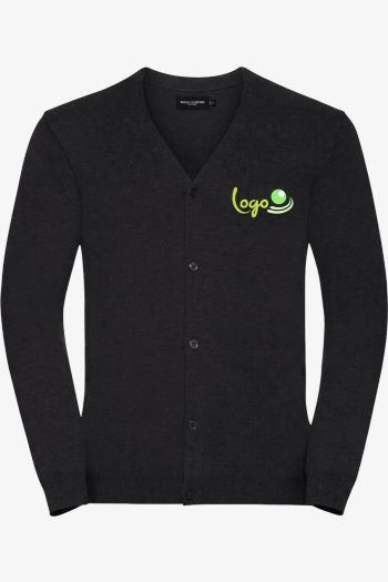 Image produit Men's v-neck knitted cardigan