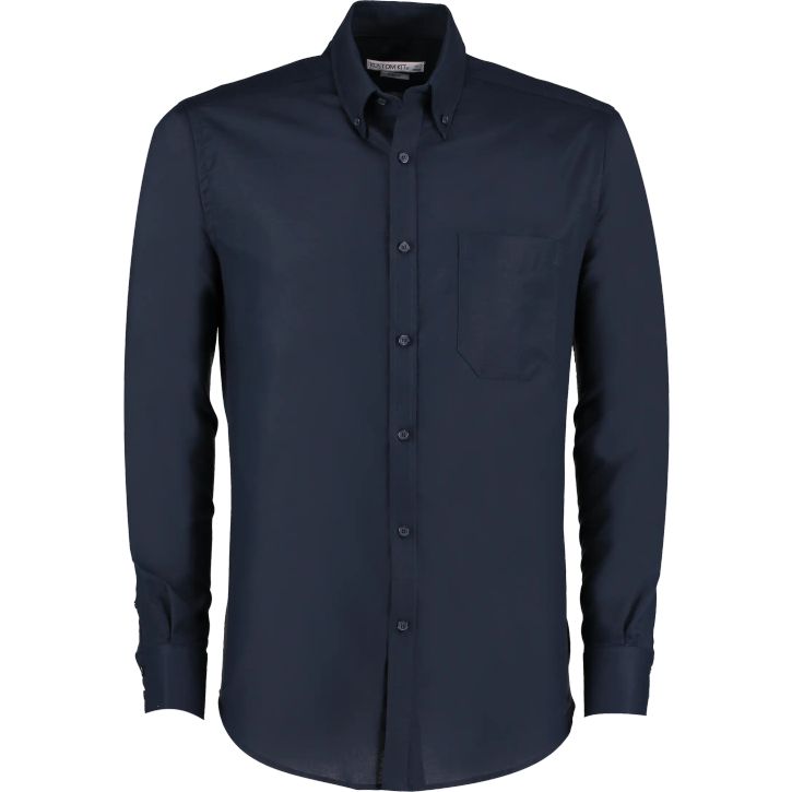 Slim Fit Workwear Oxford Shirt Long Sleeve