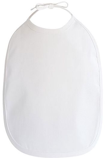 Baby Bib - White