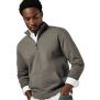 1/4 Zip Pique Sweatshirt