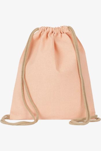 Image produit Petit sac à dos recyclé à cordon coulissant - Taille enfant