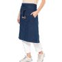 Tablier coton long