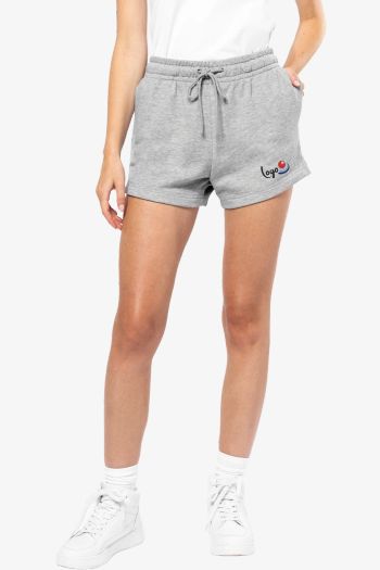 Image produit Short écoresponsable molleton non gratté femme