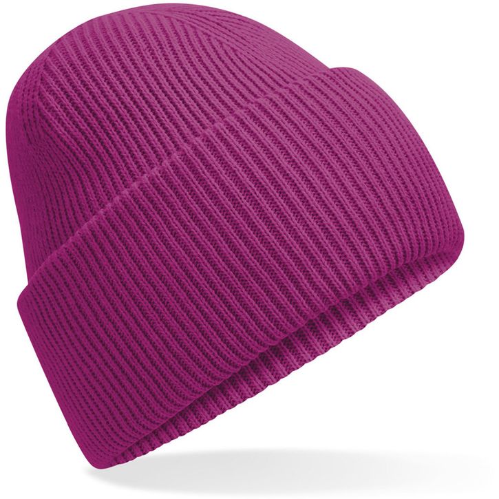 Image produit Bonnet classique à large revers et pinces invisibles
