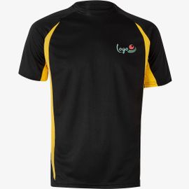 T-shirt technique bicolore