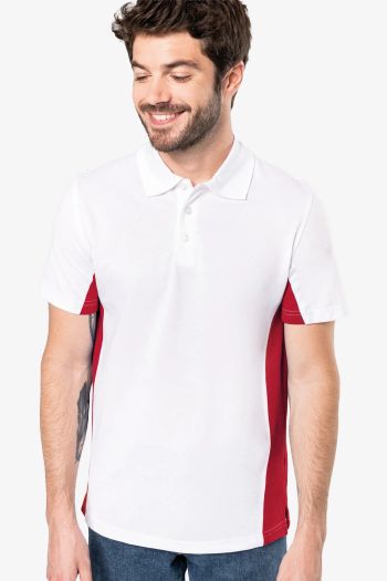 Image produit Polo bicolore FLAG Kariban