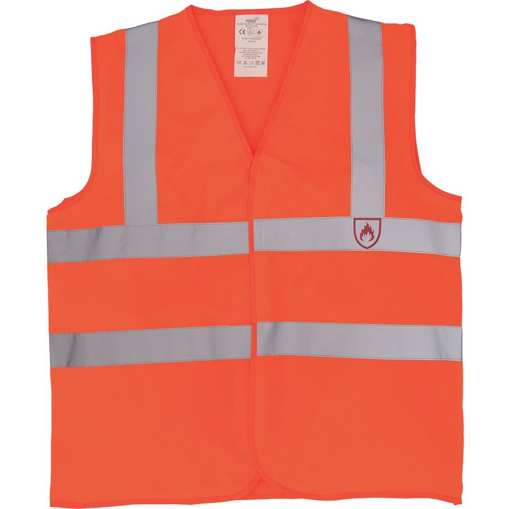 Image produit Gilet haute visibilité & lsf (chaleur et flamme)