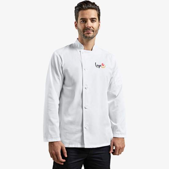 Veste de cuisinier à manches longues 