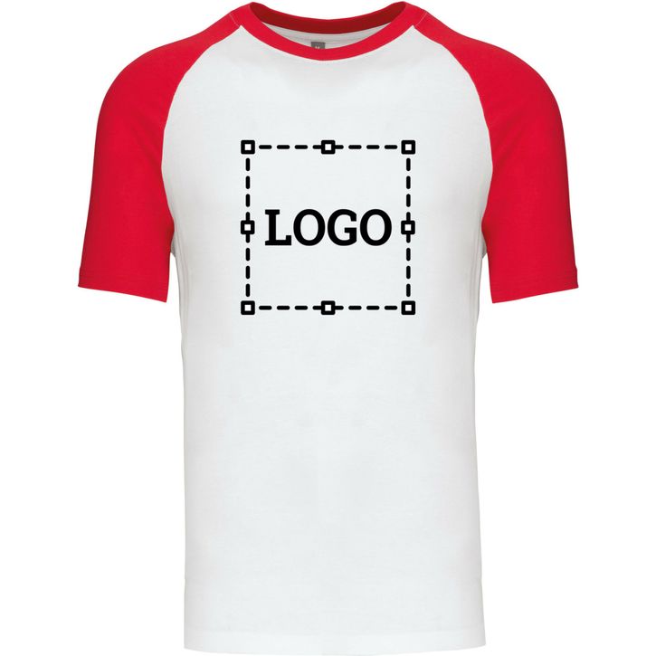 Image produit Baseball - T-shirt bicolore manches courtes
