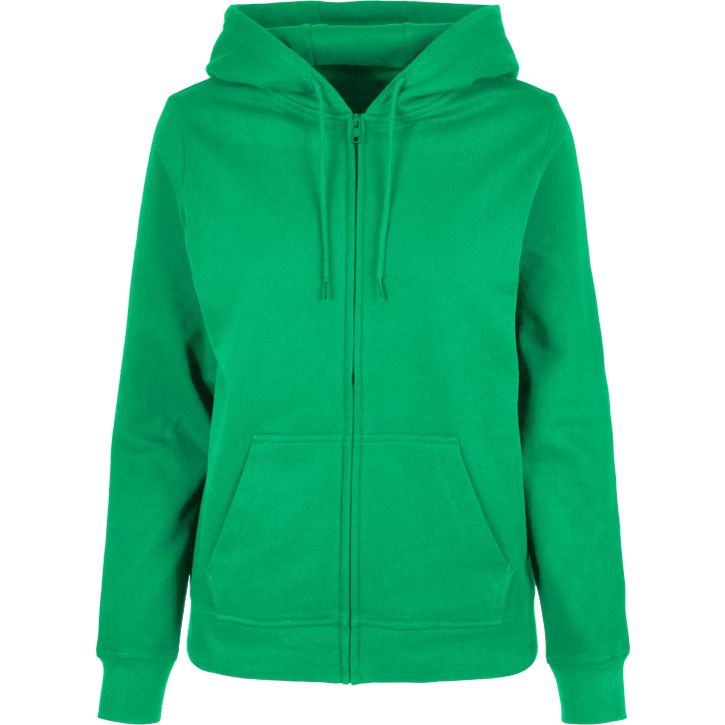 Ladies Basic Zip Hoody
