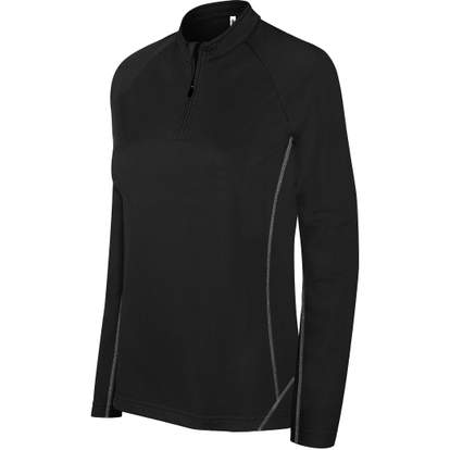 Image produit Sweat running 1/4 zip femme