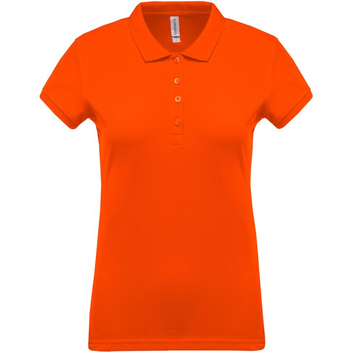Image produit Polo piqué manches courtes femme 