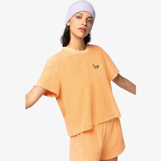 T-shirt Towel Terry femme