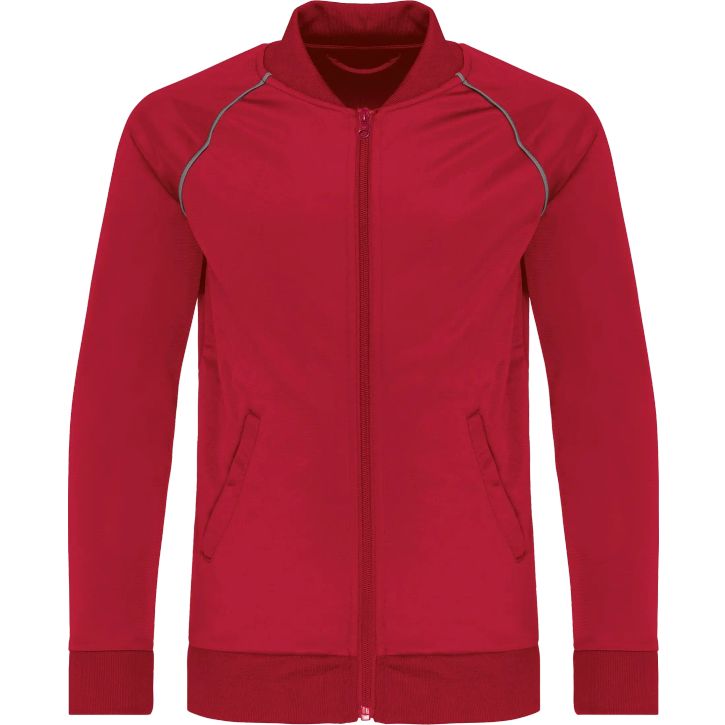 Image produit Veste de survêtement zippée avec liseré enfant 