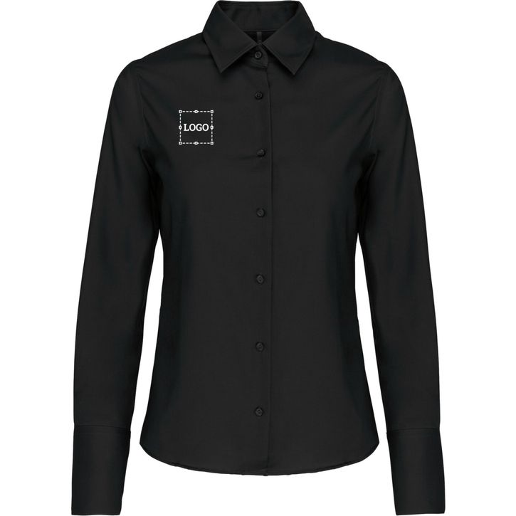 Image produit Chemise manches longues sans repassage femme