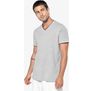 T-shirt maille piquée col V homme